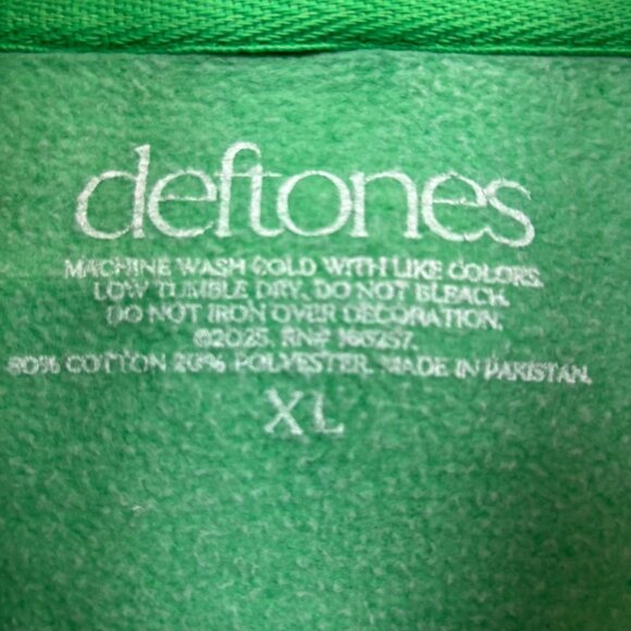 Deftones Private Music Album Snake Art Metal Band Hoodie XL - Picture 4 of 5